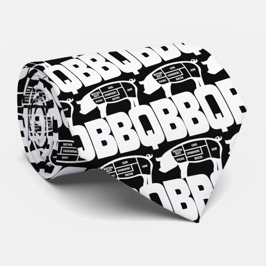 BBQ STROPDAS (Opgerold)