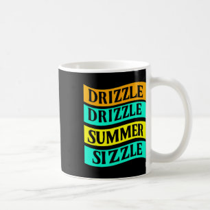 BBQ T-shirt Grappige motregen Zomer Sizzle Koffiemok