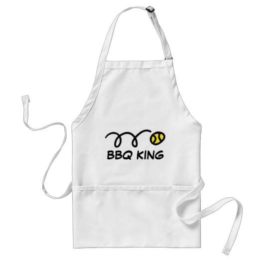 BBQ tennis schort met grappige bal (Voorkant)