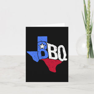 BBQ Texas State Vlag en Byrbecue Kaart