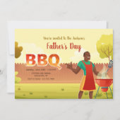 BBQ Time Invitation Kaart (Voorkant)