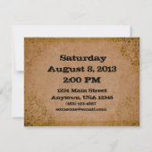 BBQ Time! (vintage in nood) Kaart (Achterkant)