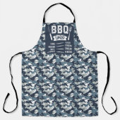 BBQ Timer All Over Print Schort (Voorkant)