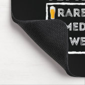 BBQ Timer - Grappige BBQ Roker Byrbecue Grillen Muismat (Hoek)