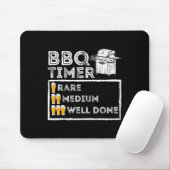 BBQ Timer - Grappige BBQ Roker Byrbecue Grillen Muismat (Met muis)