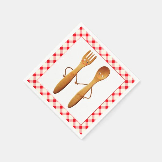 BBQ Trouwdouche Servetten (Hoek)