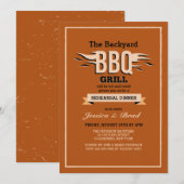 BBQ Uitnodiging (Voorkant / Achterkant)