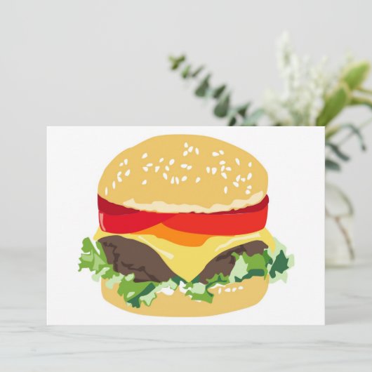 BBQ-uitnodiging Kaart (Staand voorkant)