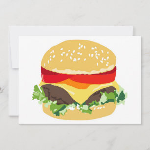 BBQ-uitnodiging Kaart