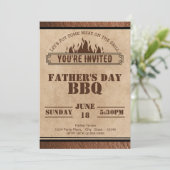 BBQ Uitnodiging Voor Iedere Gelegenheid (Staand voorkant)