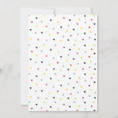 BBQ Uitnodiging voor volwassenen BBQ Uitnodiging (Achterkant)