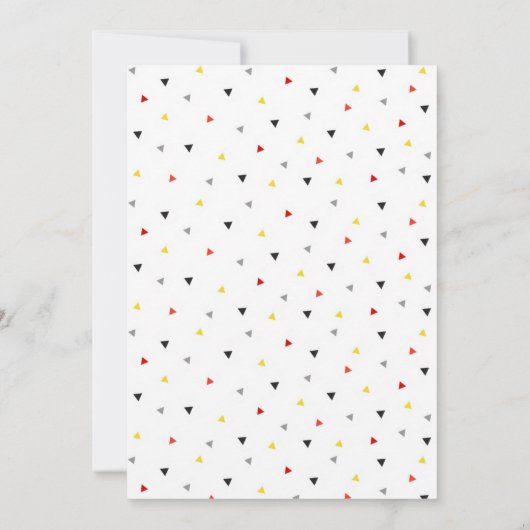 BBQ Uitnodiging voor volwassenen BBQ Uitnodiging (Achterkant)