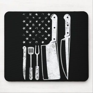 Bbq usa vlag patriottische vierde juli masterchef  muismat
