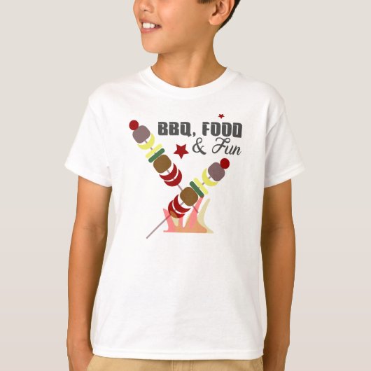 BBQ Vaderdag Papa Opa Kookfeest   T-shirt (Voorkant)