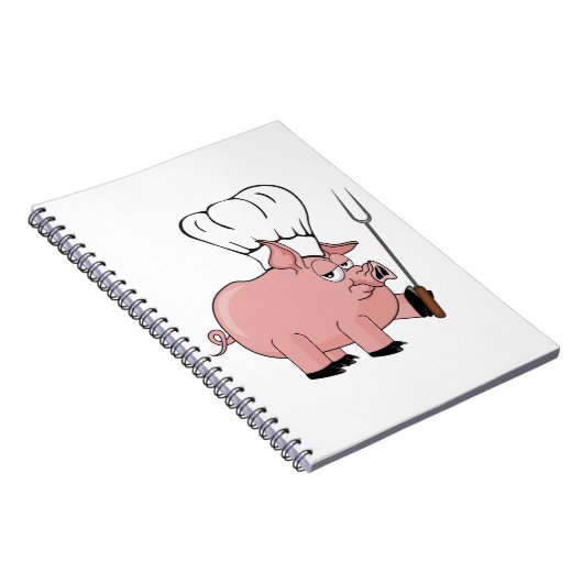 BBQ varken Notitieboek (Rechterzijde)