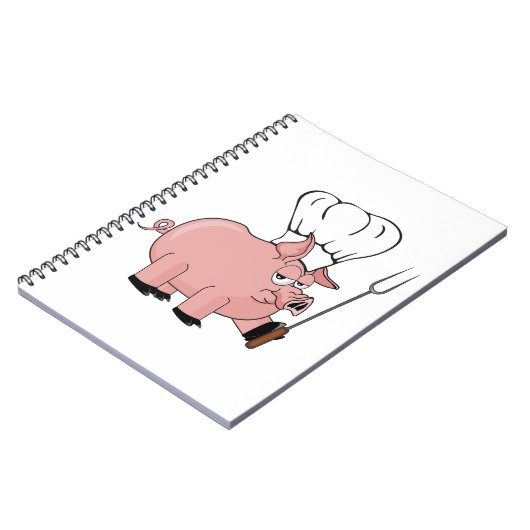 BBQ varken Notitieboek (Linkerzijde)