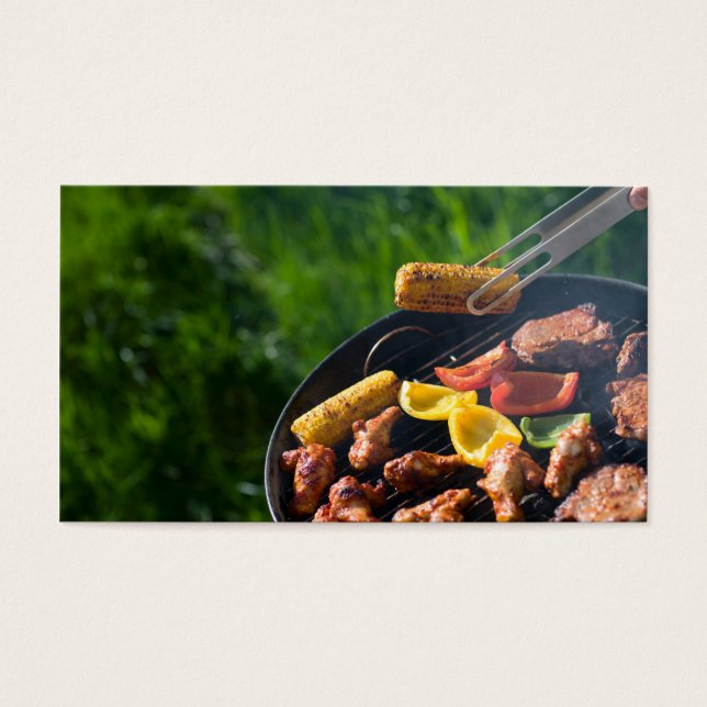 BBQ VISITEKAARTJES (Voorkant)