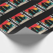 BBQ Vlees Lover Pork Chicken Koe Grill Barbecue Cadeaupapier (Hoek)