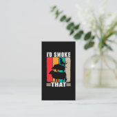 BBQ Vlees Lover Pork Chicken Koe Grill Barbecue Visitekaartje (Staand voorkant)