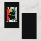 BBQ Vlees Lover Pork Chicken Koe Grill Barbecue Visitekaartje (Voorkant / Achterkant)