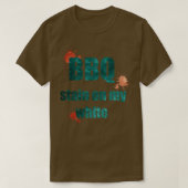 BBQ vlek op mijn wit 2 T-shirt (Design voorkant)