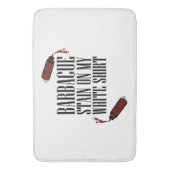 BBQ Vlek op mijn Wit Badmat (Voorkant Verticaal)