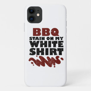 BBQ Vlek op mijn Wit Case-Mate iPhone Case