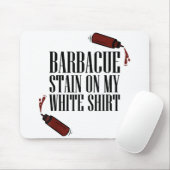 BBQ Vlek op mijn Wit Muismat (Met muis)