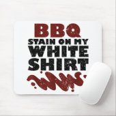 BBQ Vlek op mijn Wit Muismat (Met muis)