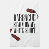 BBQ Vlek op mijn Wit Theedoek (Verticaal)