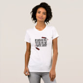 BBQ-vlek op mijn witte T-shirt (Voorkant volledig)