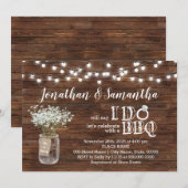 BBQ voor ik paren onder de douche zet Kaart (Voorkant / Achterkant)