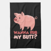 BBQ - Wanna Rub My Butt Theedoek (Verticaal)