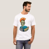 BBQ-werkbestand T-shirt (Voorkant volledig)