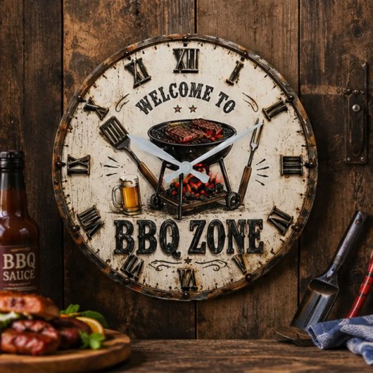 BBQ Zone Barbecue Grill Grote Klok