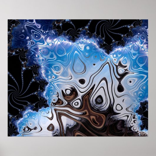 BBQSHOES: Fractal Art Design 103985 Poster (Voorkant)