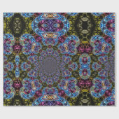 BBQSHOES: Fractal Vortex Digital Art 1020HTC Cadeaupapier (Vlak)