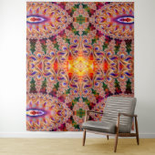 BBQSHOES™ Hrbshbr Phoenix Energy Fractal Wandkleed (In situ)