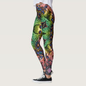 BBQSHOES™ Oont715 Fractal Pattern Psychedelic Leggings (Links)