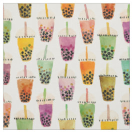 BBRA'S kleurrijke Boba Tea Stof