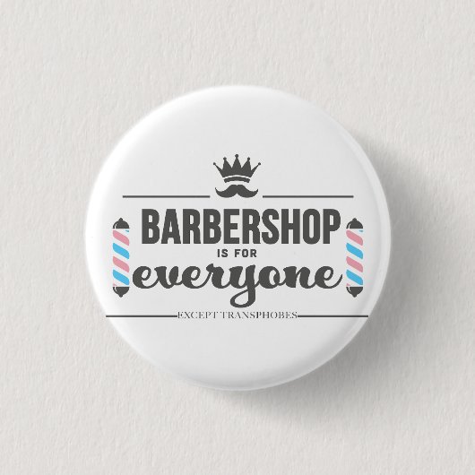 BBS is voor iedereen - 4" knop Ronde Button 3,2 Cm (Voorkant)