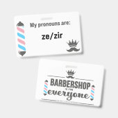 BBS Pronouns Zi/Zir Badge (Voor- en achterkant)