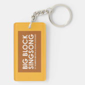 BBSS Andere gele Sleutelhanger (achterkant)