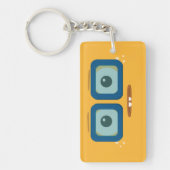 BBSS Andere gele Sleutelhanger (Voorkant)