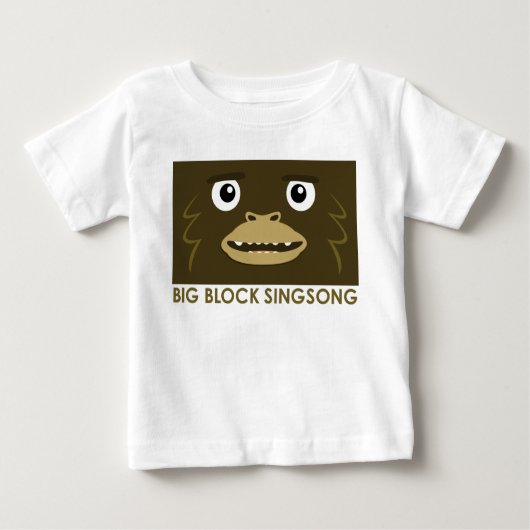 BBSS Big Foot Baby T-Shirt (Voorkant)