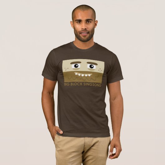 BBSS Caveman Mannen T-Shirt (Voorkant volledig)