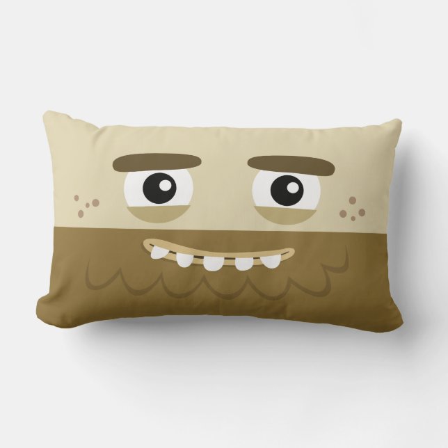 BBSS Caveman Pillow (21 x 13 inch) Kussen (Voorkant)