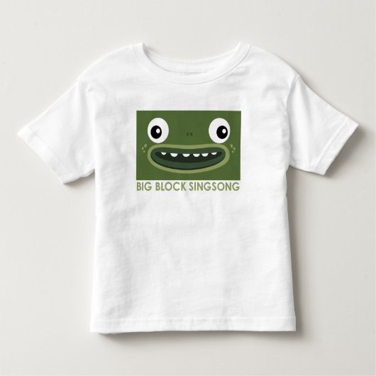 BBSS Frog Toddler T-Shirt (Voorkant)
