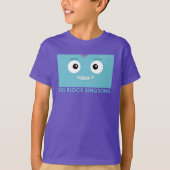 BBSS Fun Band Blue Kinderen T-Shirt (Voorkant)