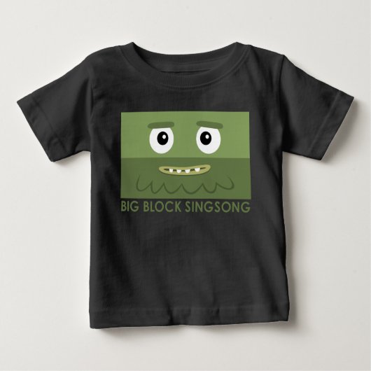 BBSS Fun Band Green Baby T-Shirt (Voorkant)